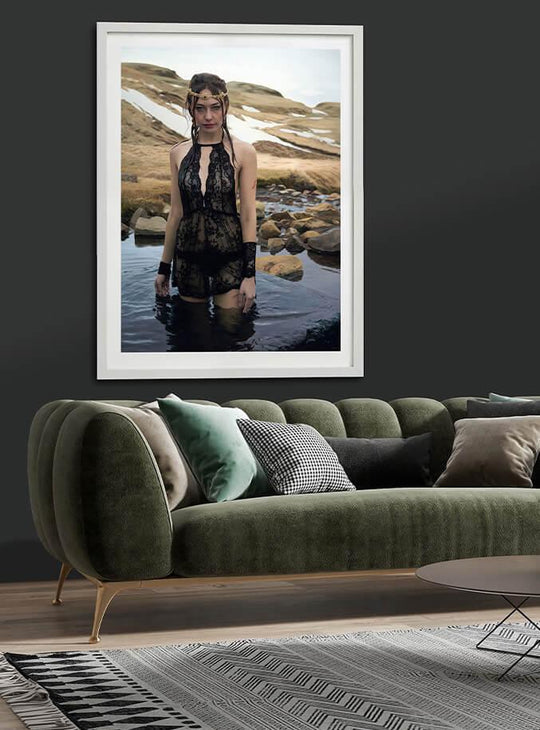 Fine Art Print  "Lady in Waiting" (The Queen Series)