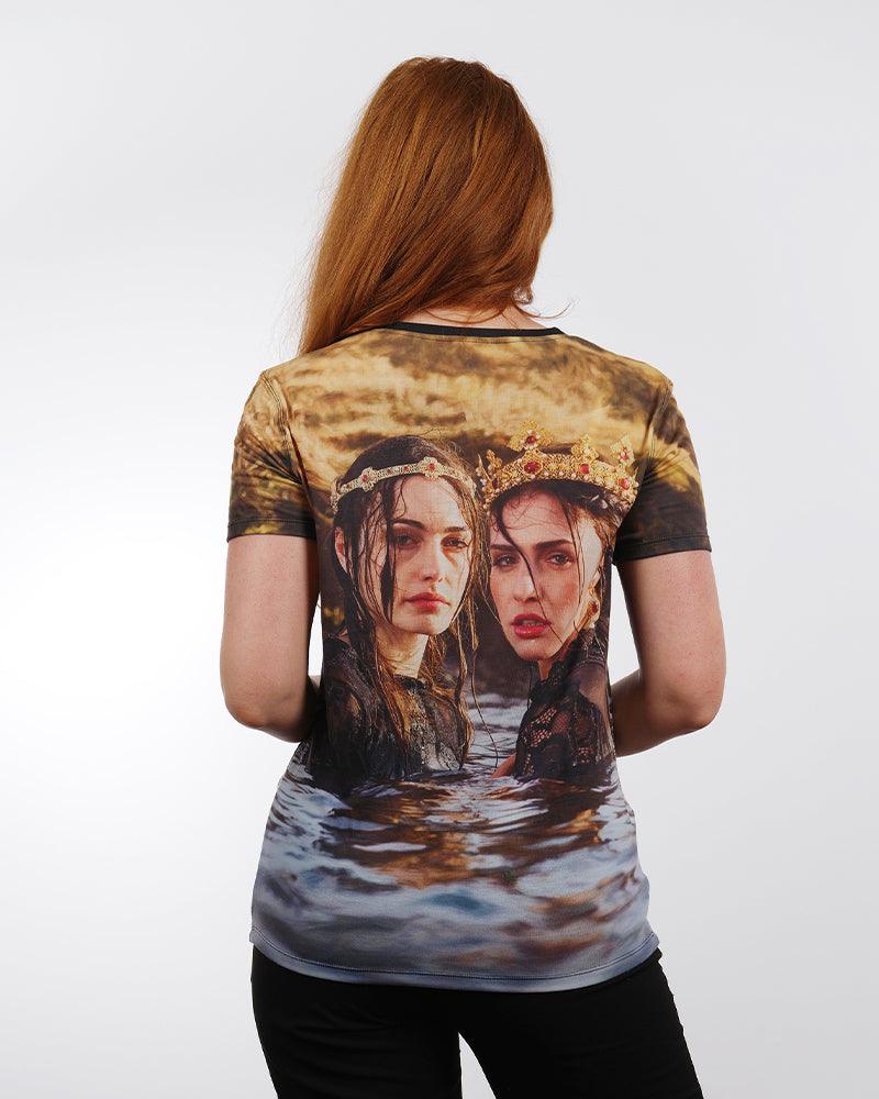 Allover Print Shirt "The Hidden" (The Queen Series)