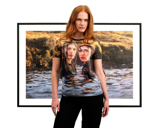 Allover Print Shirt "The Hidden" (The Queen Series)